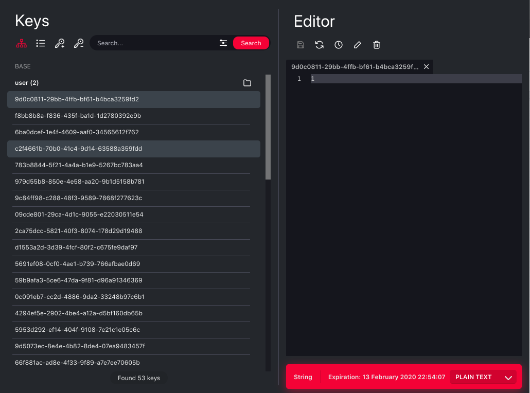 Using Readily to see the stored metadata in Redis